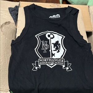 Northanger Prep Kids Black Tank Top